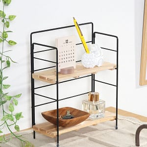 ぬくもりを感じる ウッドミニシェルフ