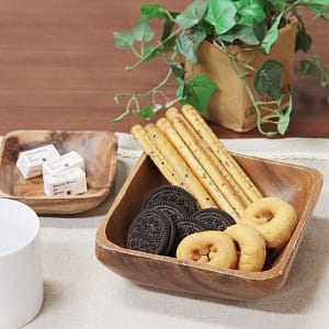 ぬくもりを感じる アカシアスクエアボウル